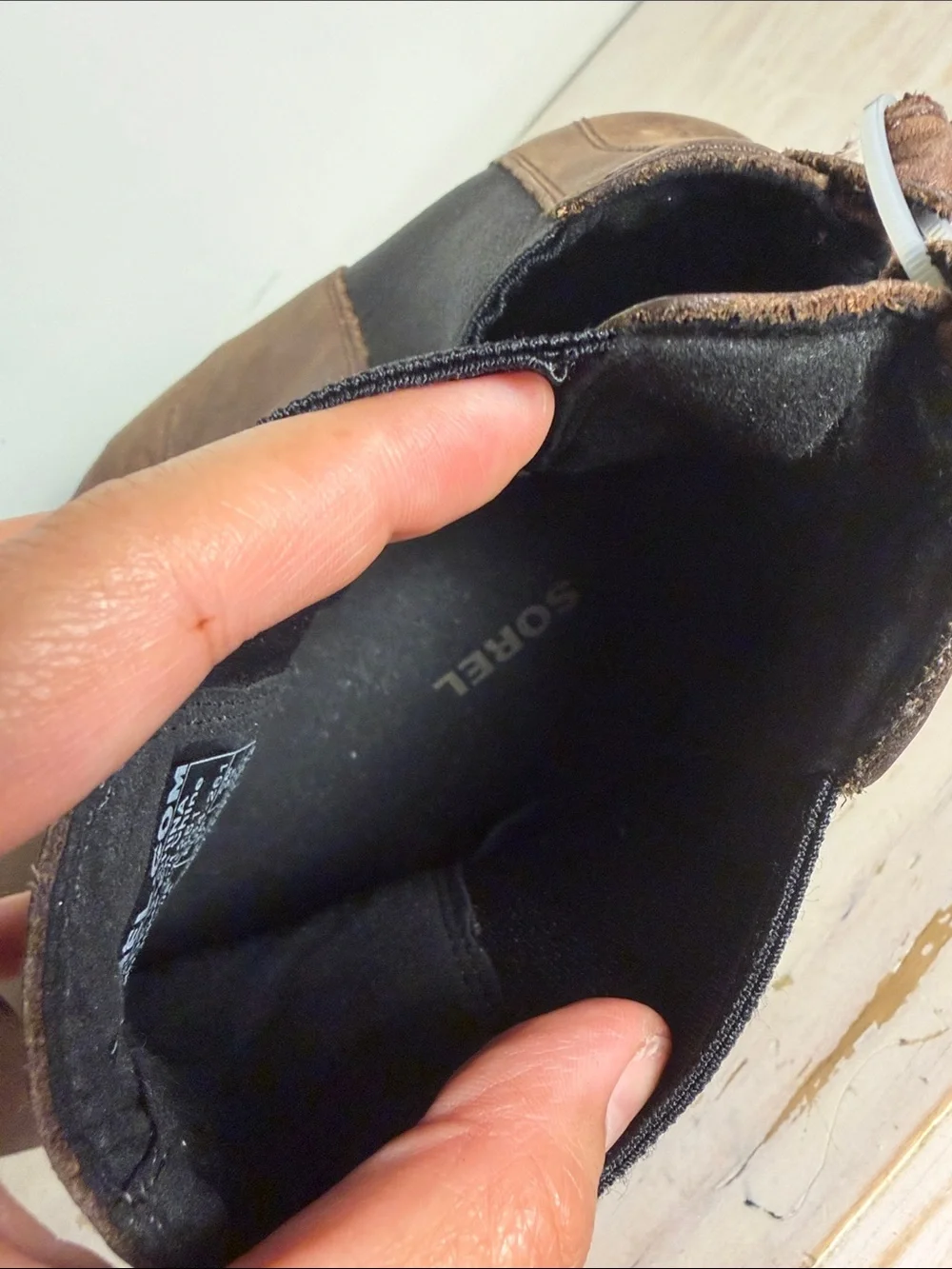 Sorel sturdy leather